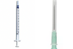 BD 1cc(mL) Luer Slip Tip Syringe w/PrecisionGlide needle 21G x 1" (25 pack)