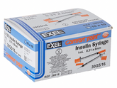 Exel U-100 Comfort Point Insulin Syringes 1cc x 30G x 5/16″ (1 BOX/100 syringes)
