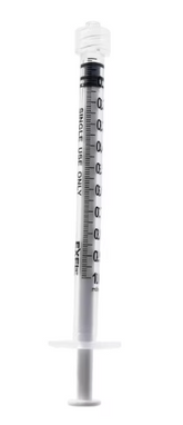 Exel 1mL Luer Lock Tip Syringe Only | 50 Syringes