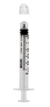Exel 3mL Luer Lock Tip Syringe Only | 1 Box (100 Syringes)