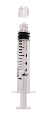 Exel 5mL Syringe Only | 1 Box (100 Syringes)