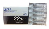 5cc (5ml) 22G x 1" Luer-Lock Syringe & Hypodermic Needle Combo (50 pack)