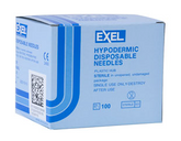 ⏳Exel Disposable Hypodermic Needles 23G x 1" (50 PACK) EXP: 5/1/2026