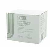 Exel Disposable Hypodermic Needles 27G x 1/2" (50 PACK)