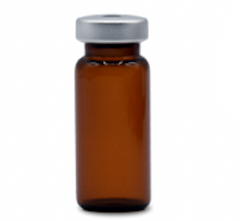 Sterile Empty Vial 10cc (10ml) AMBER (priced per vial)