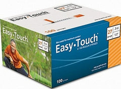 27 easytouch insulin syringes