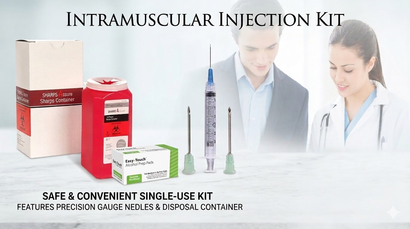 Why an Intramuscular Injection Kit Makes At-Home Supply Prep Easier ...