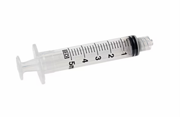 BD 5cc (5ml) Luer-Lock Syringe NO NEEDLE (25 Pack)