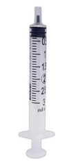 Exel 3mL Slip Tip Syringe Only | 1 Box (100 Syringes)