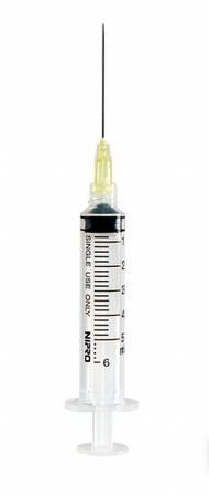 Lolgold, 20 Pack Syringe and Needle Tip Bottle, 1ml, 3ml, 5ml