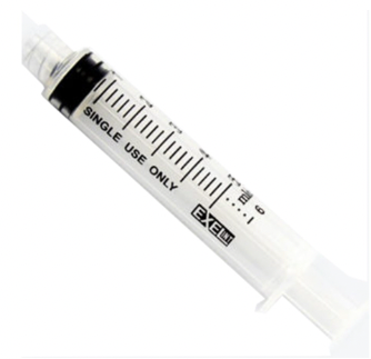 Exel 5ml (5cc) Syringe Luer Lock Tip (NO NEEDLE) (Box of 100)