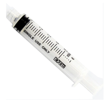 Exel 5ml(cc) Syringe Luer Lock Tip (NO NEEDLE) (50 pack)