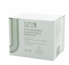 Exel Disposable Hypodermic Needles 27G x 1 1/4" (50 PACK)