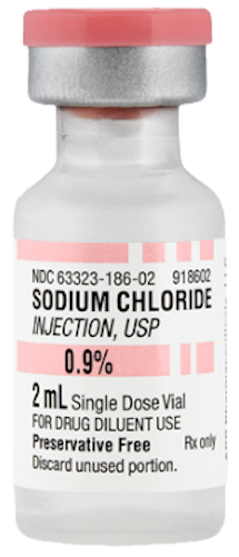 Sodium Chloride 0.9% Fresenius (2 mL bottle)