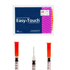 MHC EasyTouch Insulin Syringe, offering comfortable injection with the highest quality levels of syringes and needles.