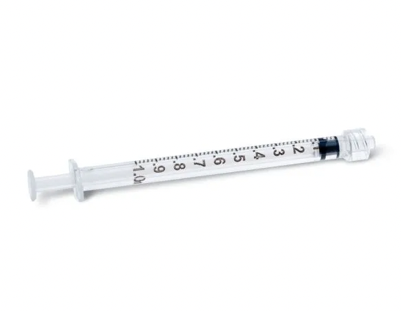 5cc Syringe With Needle - Luer Lock - 20g - 1.5 Needle (Box