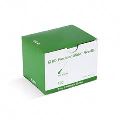 BD 21G x 1" PrecisionGlide Hypodermic Needle (50 pack)