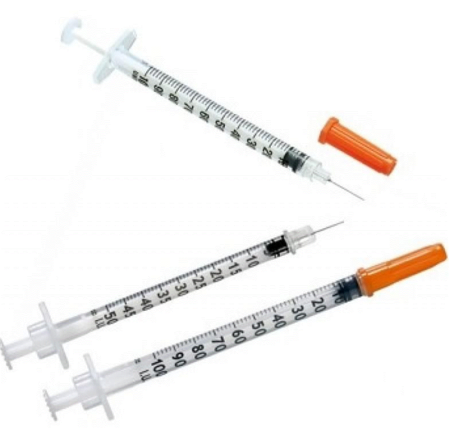 Easy Touch Insulin Syringes 100 Pack 1cc At 5 16inch Size Easy touch insulin syringes 100 pack 1cc at 5 16inch size